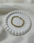 Royal Chain Gold Çelik Bileklik – Güçlü ve Zamansız Halka Tasarım