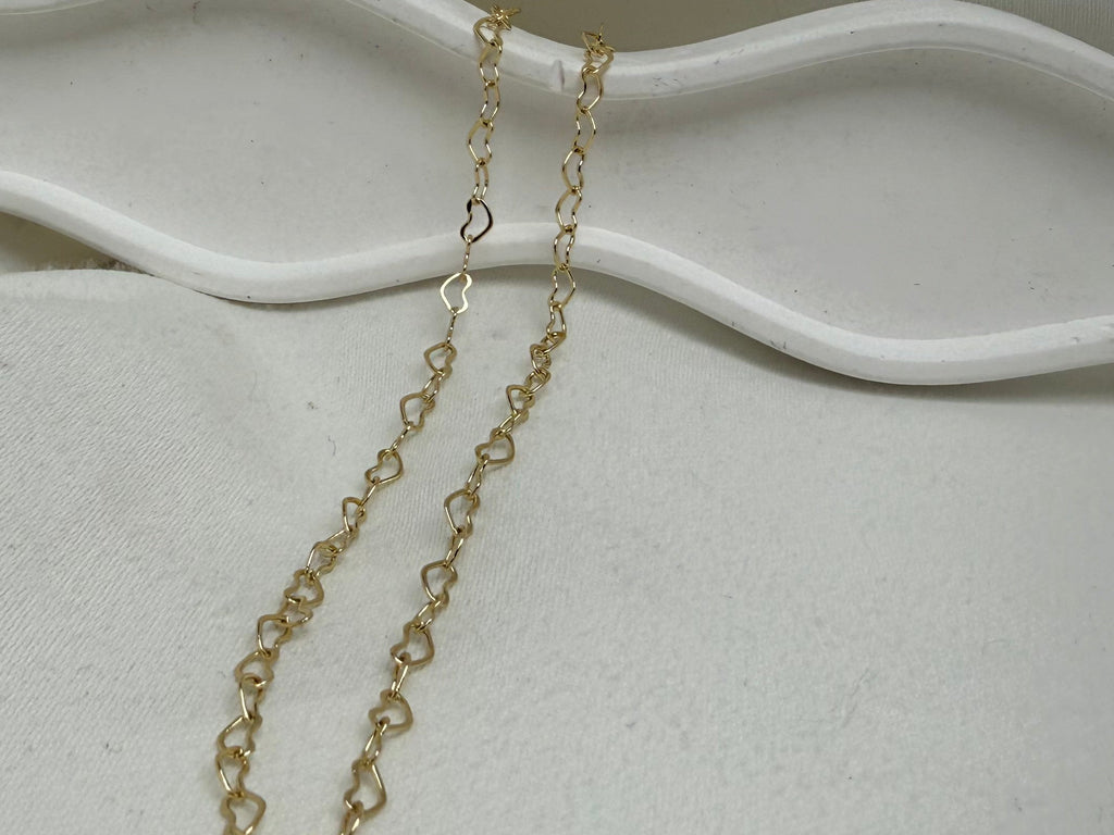 Kalpli Şık Çelik Zincir Kolye