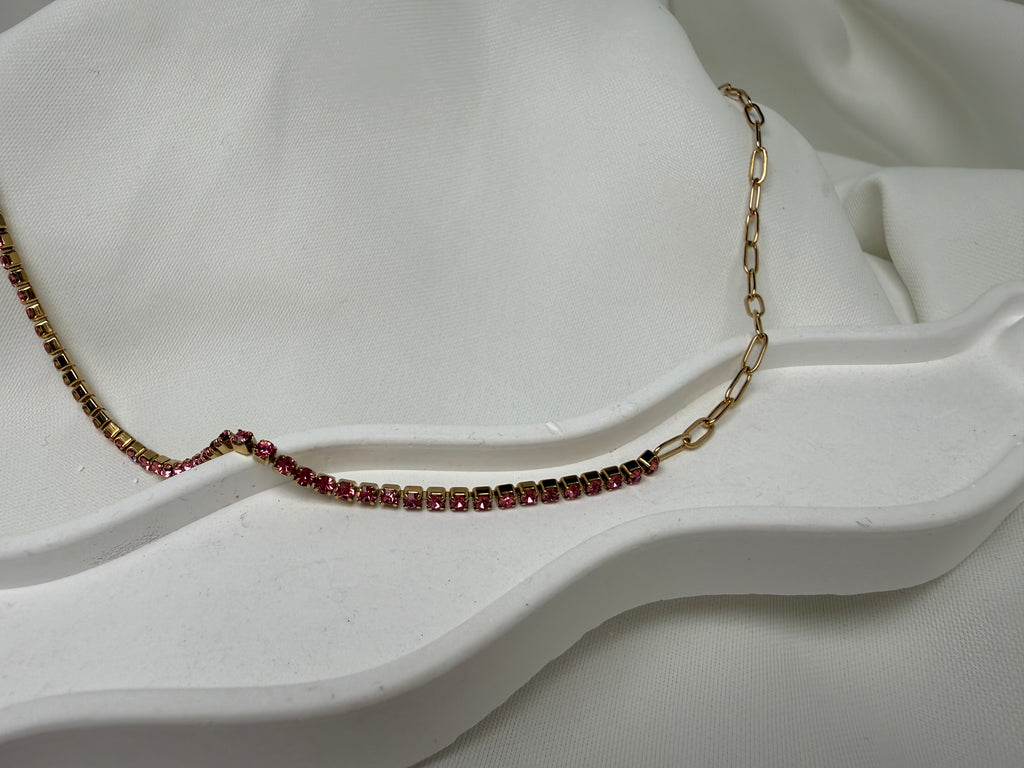 Su Yolu Ve Zincir Çelik Kolye