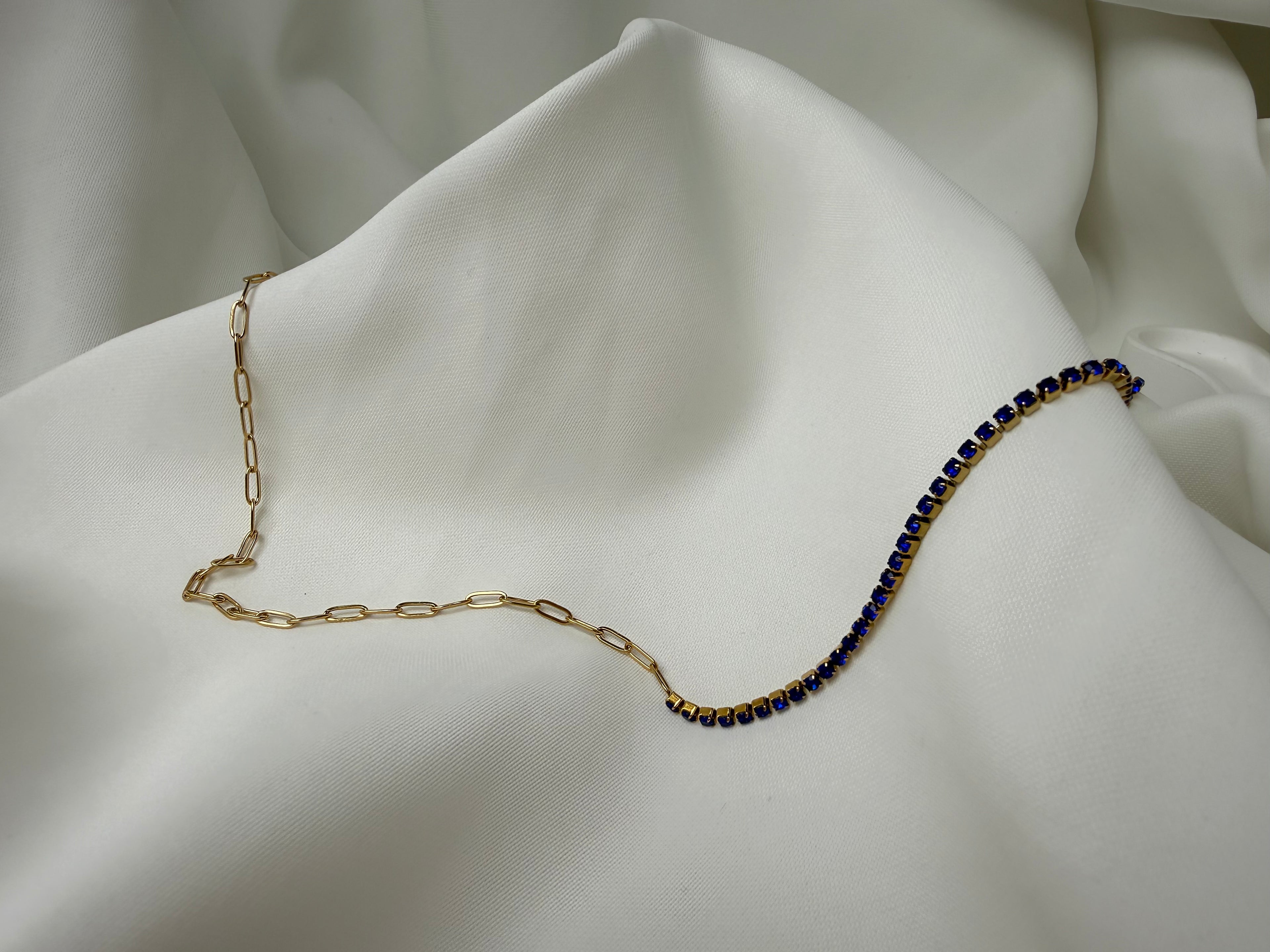 Su Yolu Ve Zincir Çelik Kolye