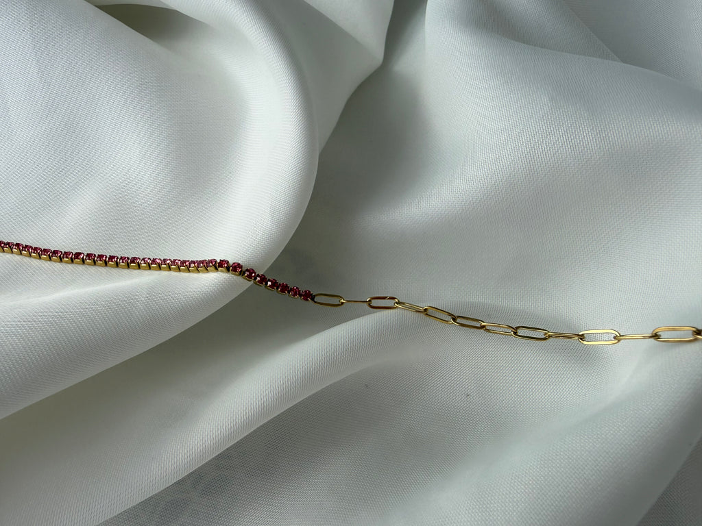 Su Yolu Ve Zincir Çelik Kolye