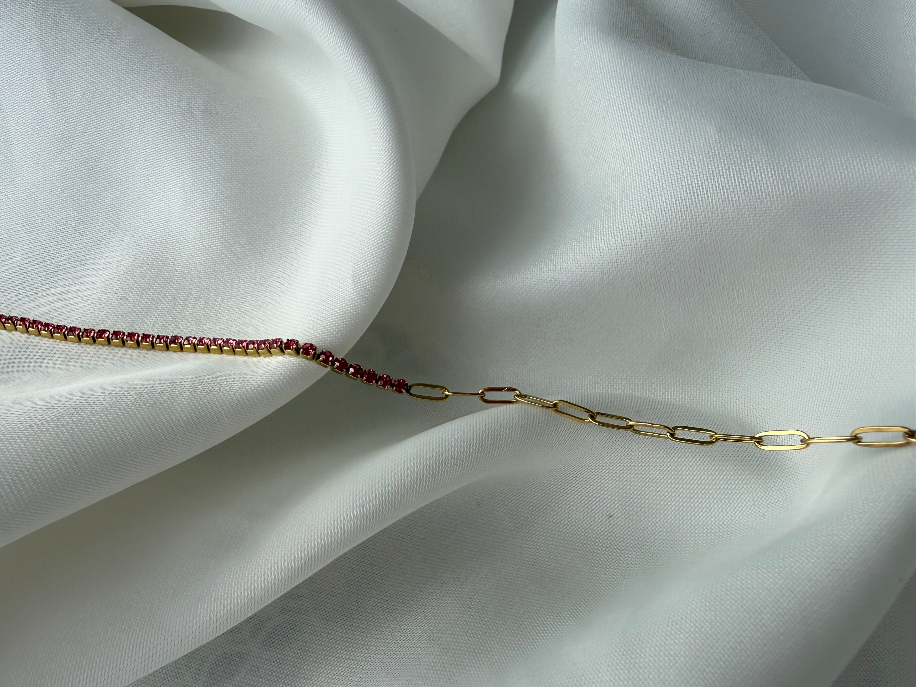 Su Yolu Ve Zincir Çelik Kolye