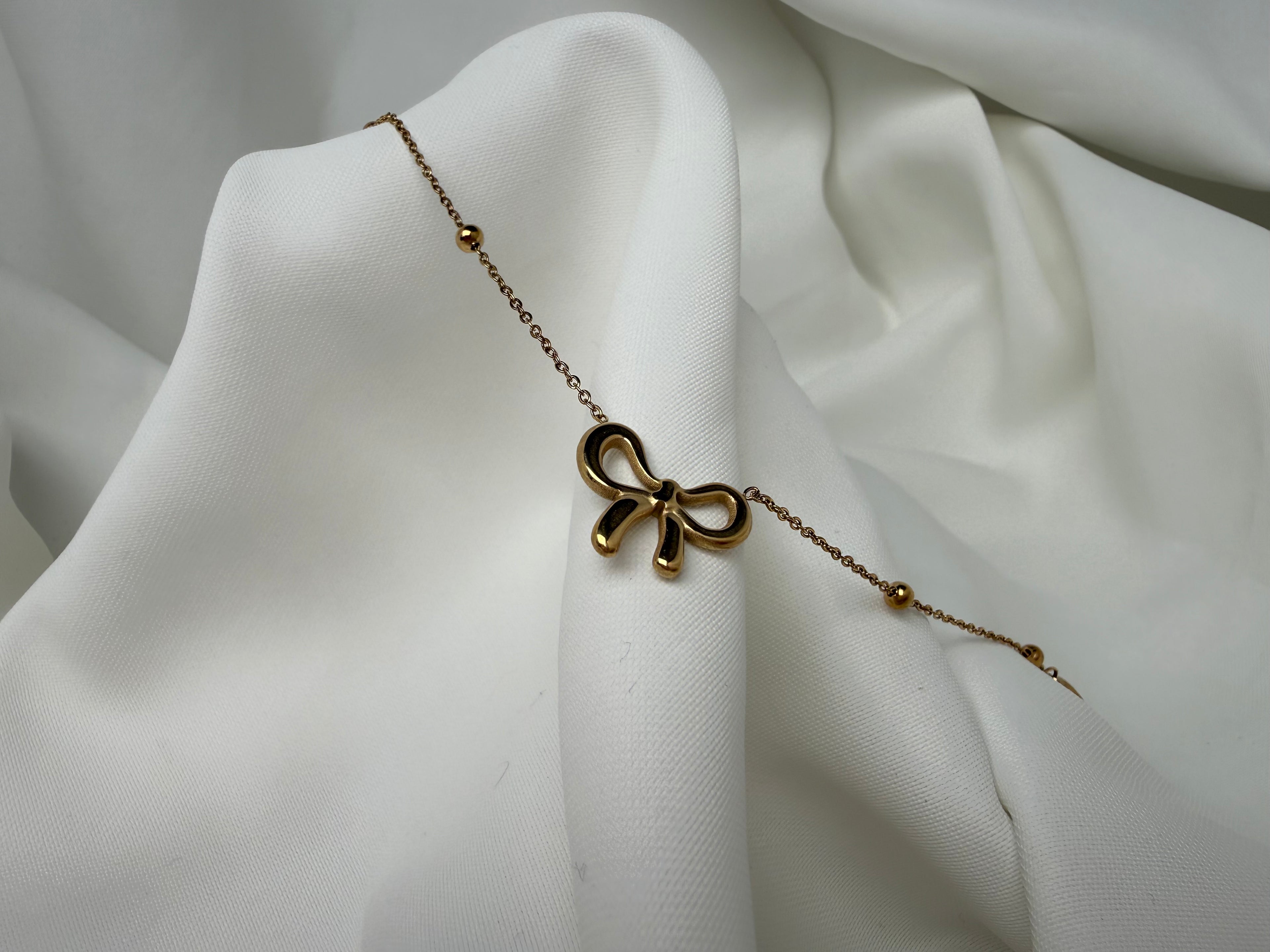 Fiyonk Kurdele Çelik Bileklik