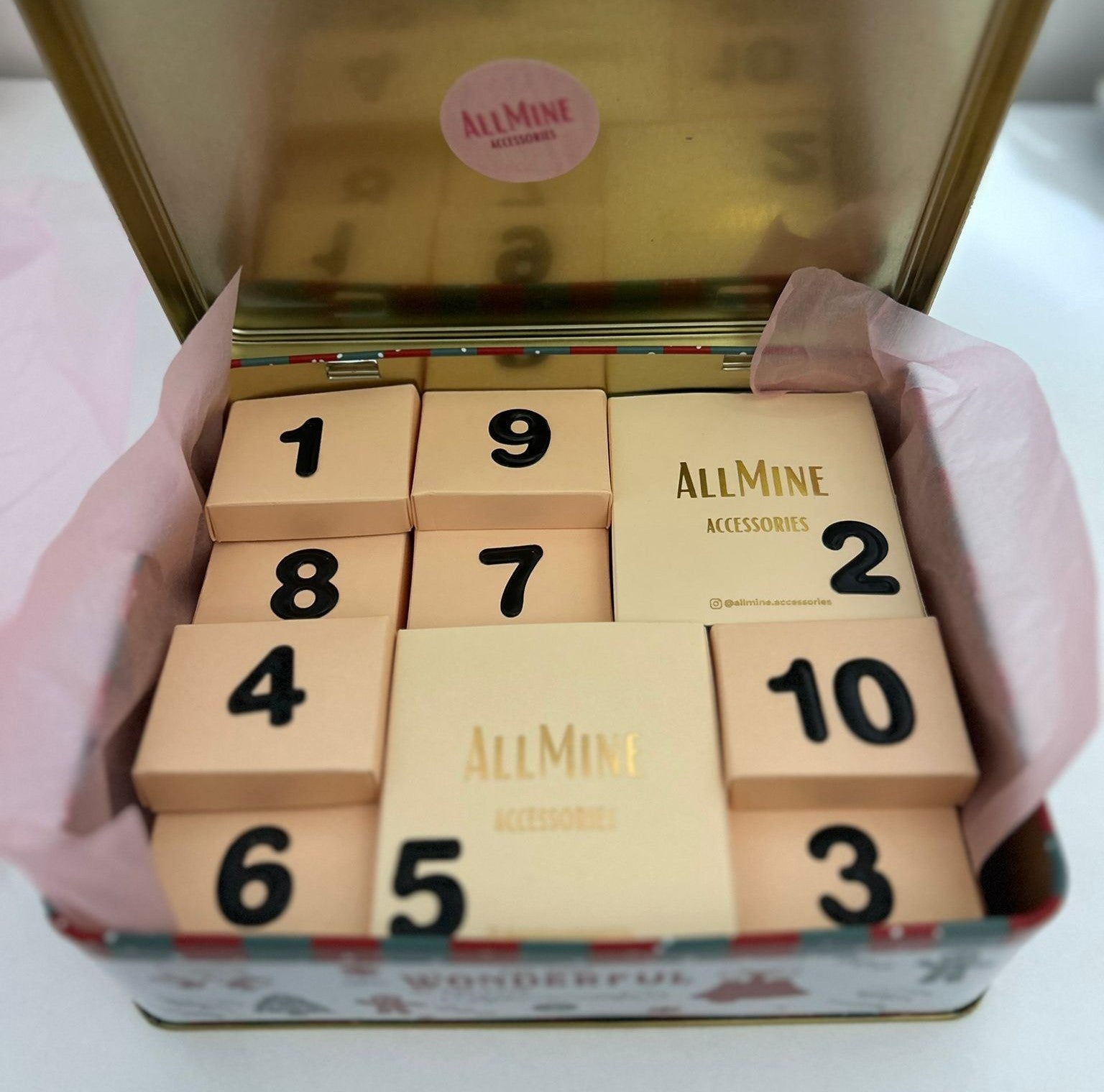 All Mine Advent Calendar – 12 Parça Sürpriz Takı Kutusu